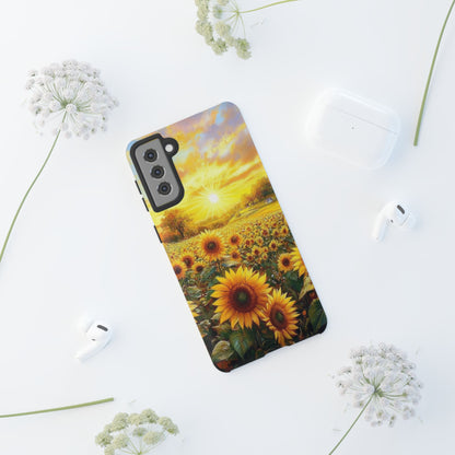 Sunflower Phone Case - Tough Case for Nature Lovers