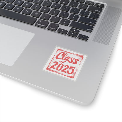 Graduation Class of 2025 Kiss-Cut Stickers - Perfect for Students & Celebration Decor