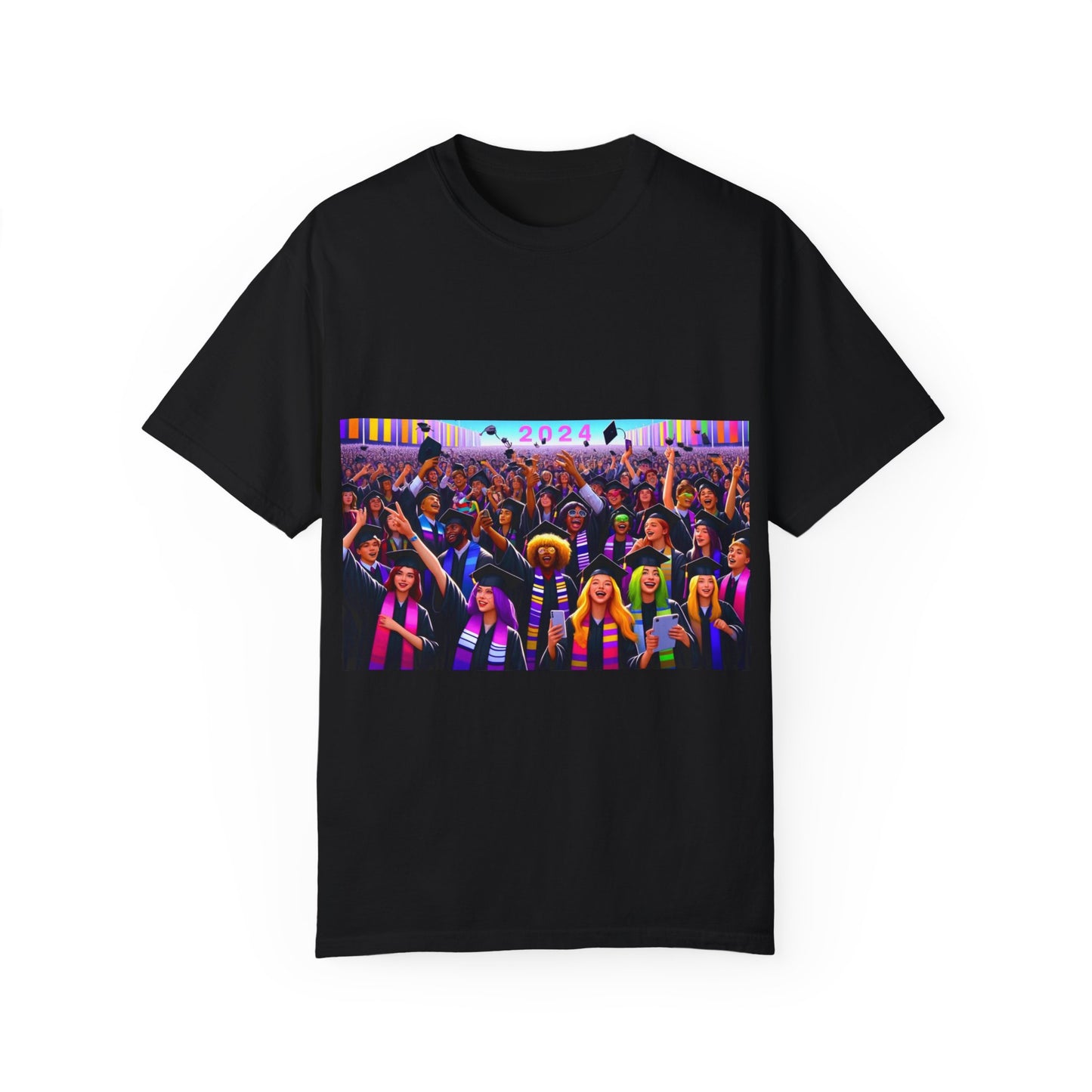 Class of 2024 - Unisex Garment-Dyed T-shirt