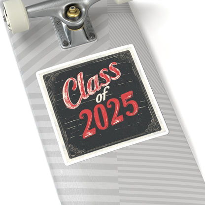 Class of 2025 Kiss-Cut Stickers | Graduation Décor & Gifts