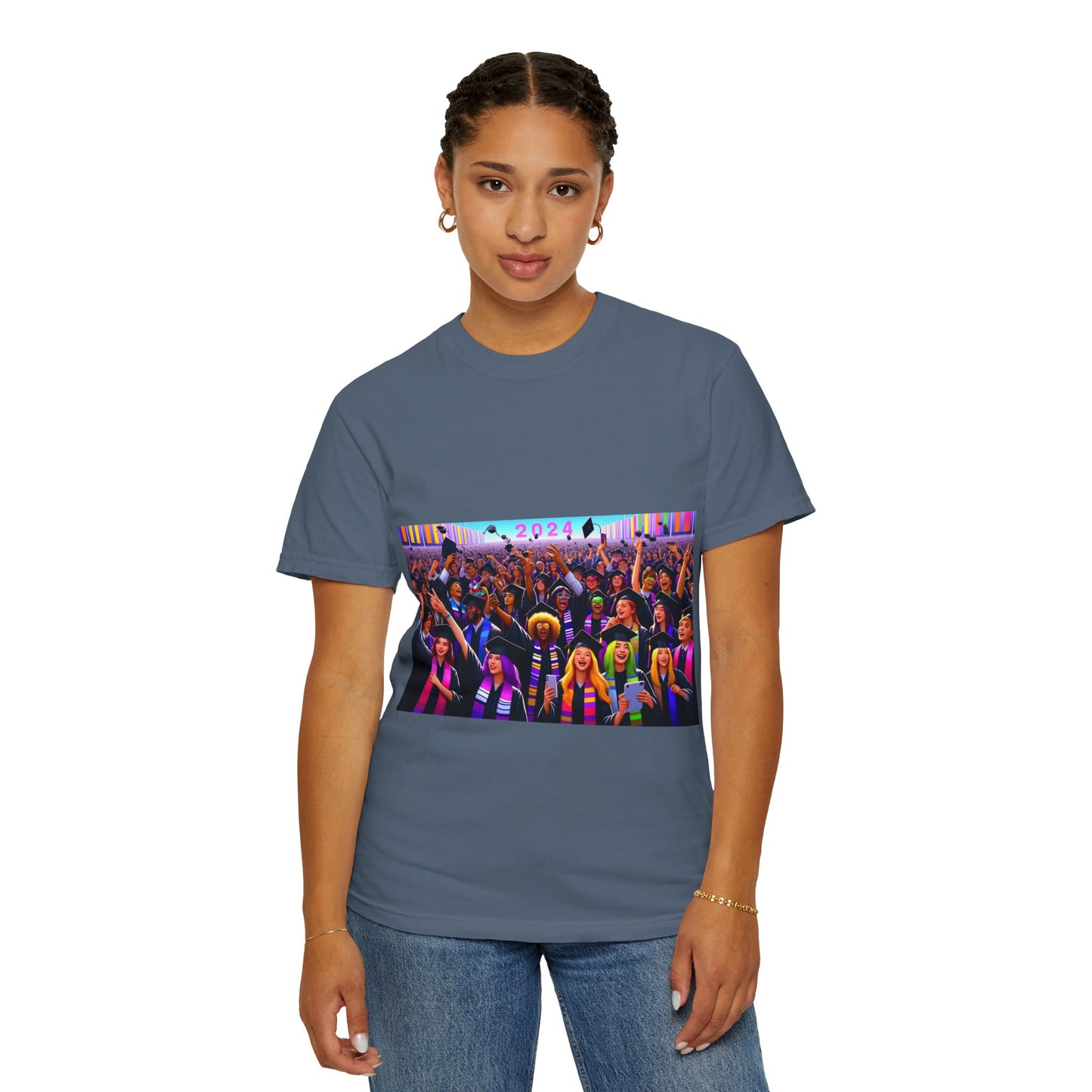 Class of 2024 - Unisex Garment-Dyed T-shirt