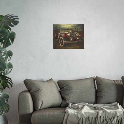 Satin and Archival Matte Posters- Vintage Cars