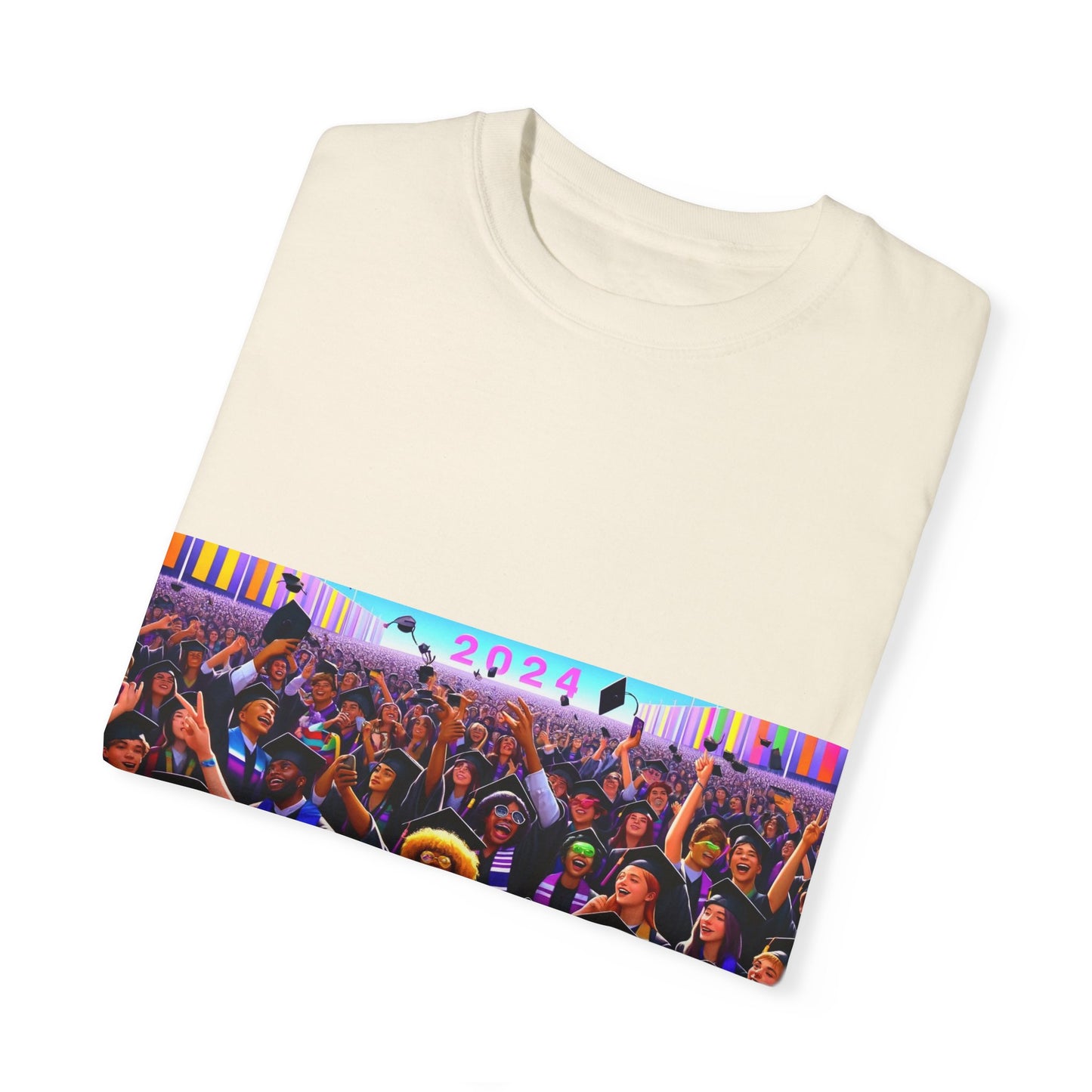 Class of 2024 - Unisex Garment-Dyed T-shirt