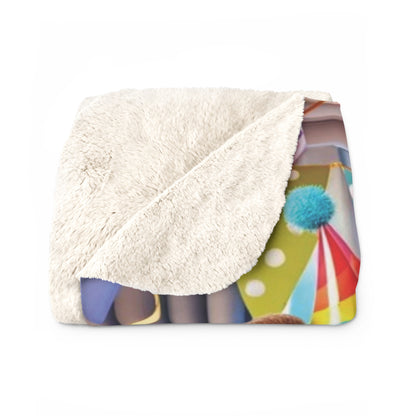 Sherpa Fleece Blanket - Click me to see Image