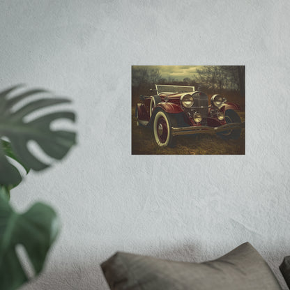 Satin and Archival Matte Posters- Vintage Cars