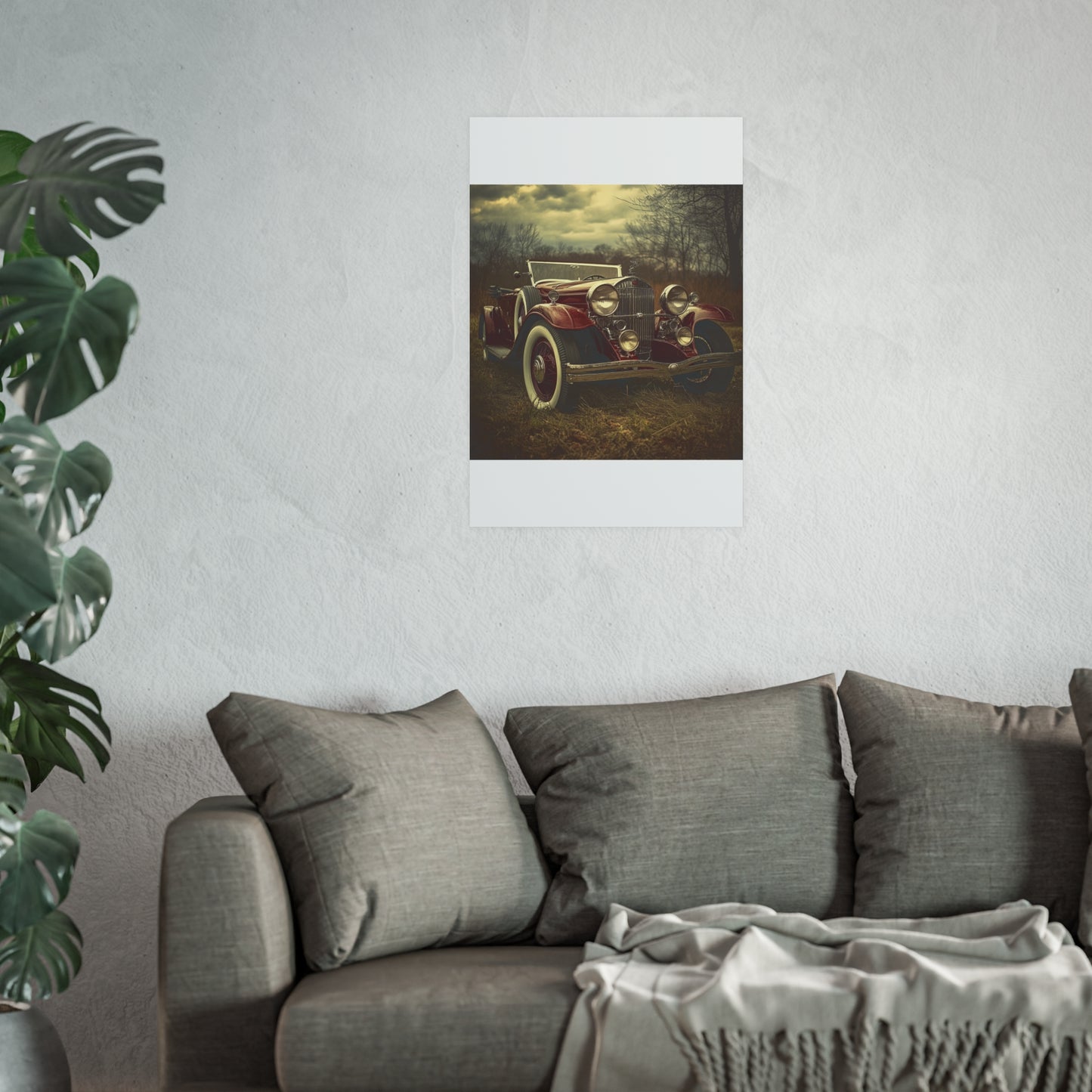 Satin and Archival Matte Posters- Vintage Cars