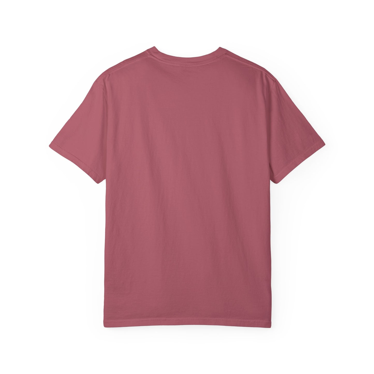 Lion with Floral Head Dress- Unisex Garment-Dyed T-shirt