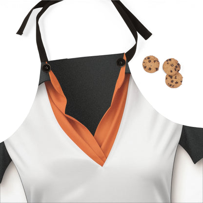 Stylish Cooking Apron, Beautiful Design for Home Chefs, Gift for Food Lovers, Kitchen Accessory, AOP Apron