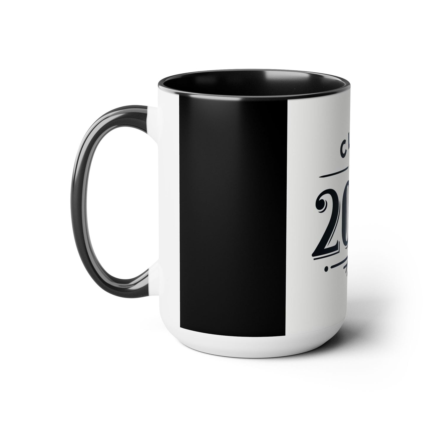 Two-Tone Coffee Mugs, 15oz