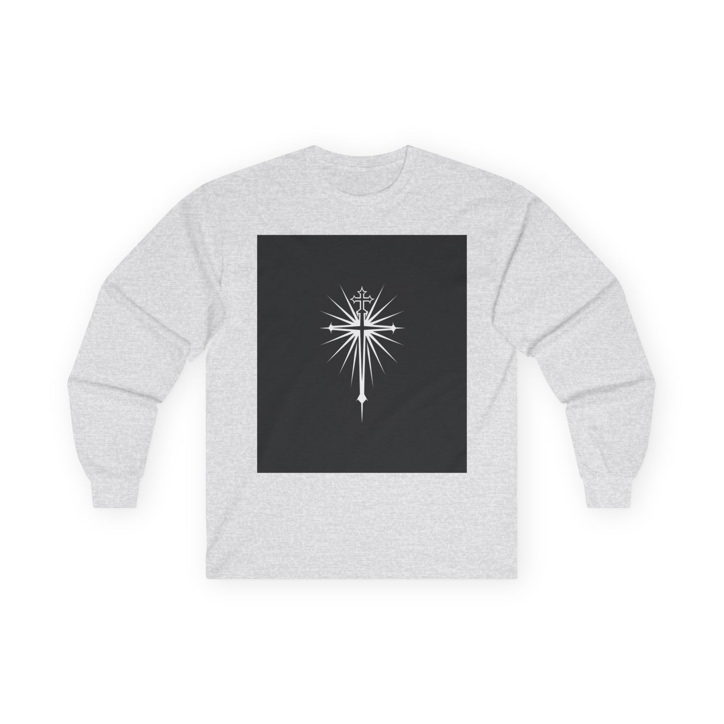 Radiant Cross Long Sleeve Tee - Unisex Ultra Cotton
