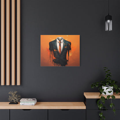 Stylish Abstract Canvas Art Print, Modern Wall Decor, Unique Gift, Home Office Artwork, Contemporary Design for Any Space