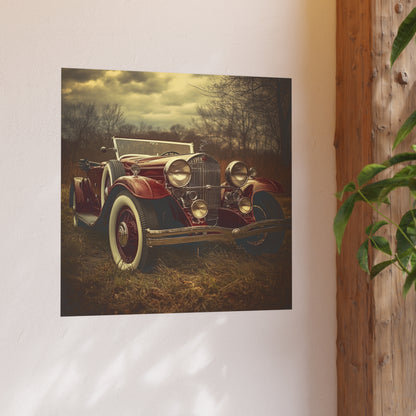 Satin and Archival Matte Posters- Vintage Cars
