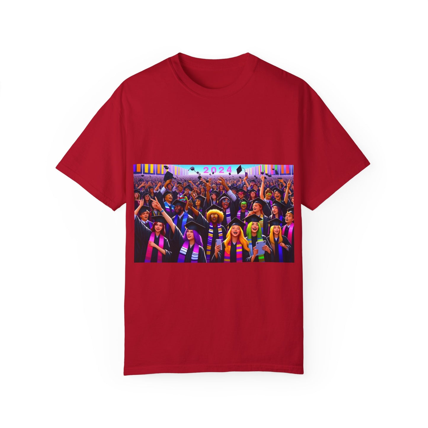 Class of 2024 - Unisex Garment-Dyed T-shirt