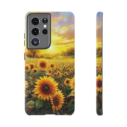 Sunflower Phone Case - Tough Case for Nature Lovers