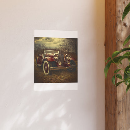 Satin and Archival Matte Posters- Vintage Cars