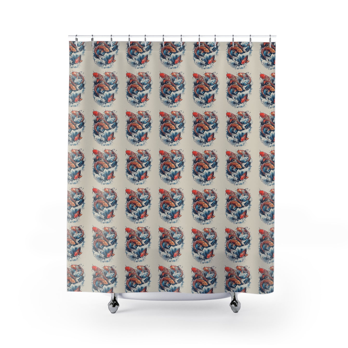 Koi Fish Shower Curtain