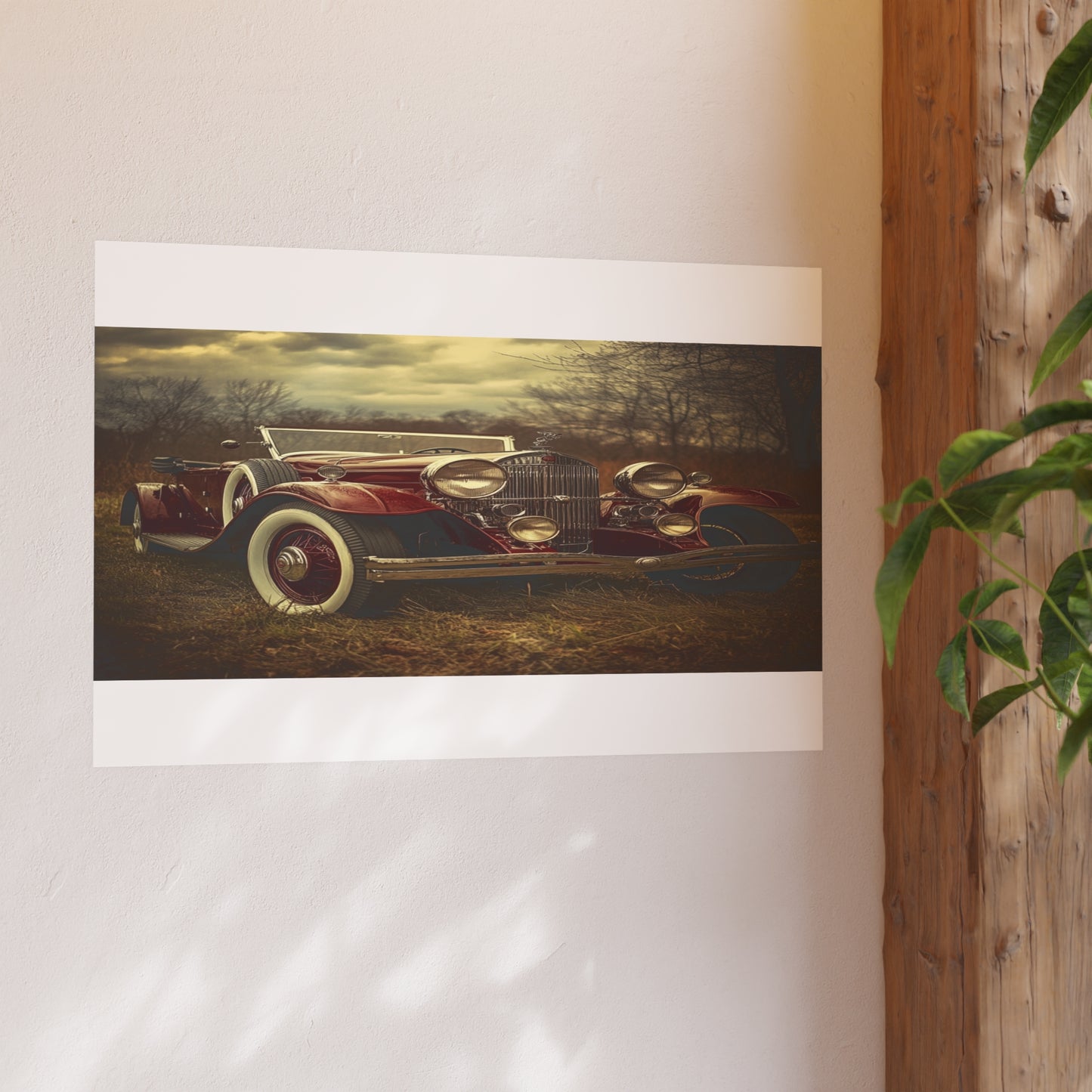 Satin and Archival Matte Posters- Vintage Cars