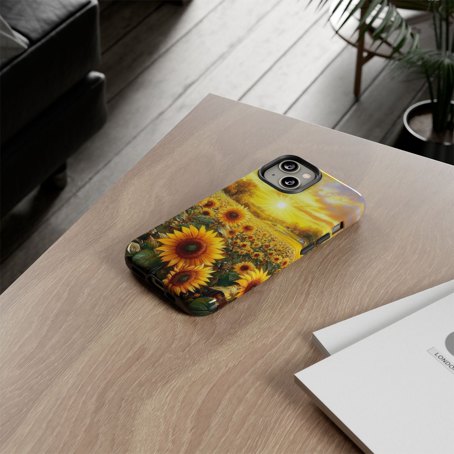Sunflower Phone Case - Tough Case for Nature Lovers