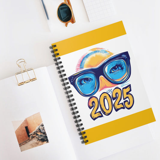 2025 - Spiral Notebook - Ruled Line