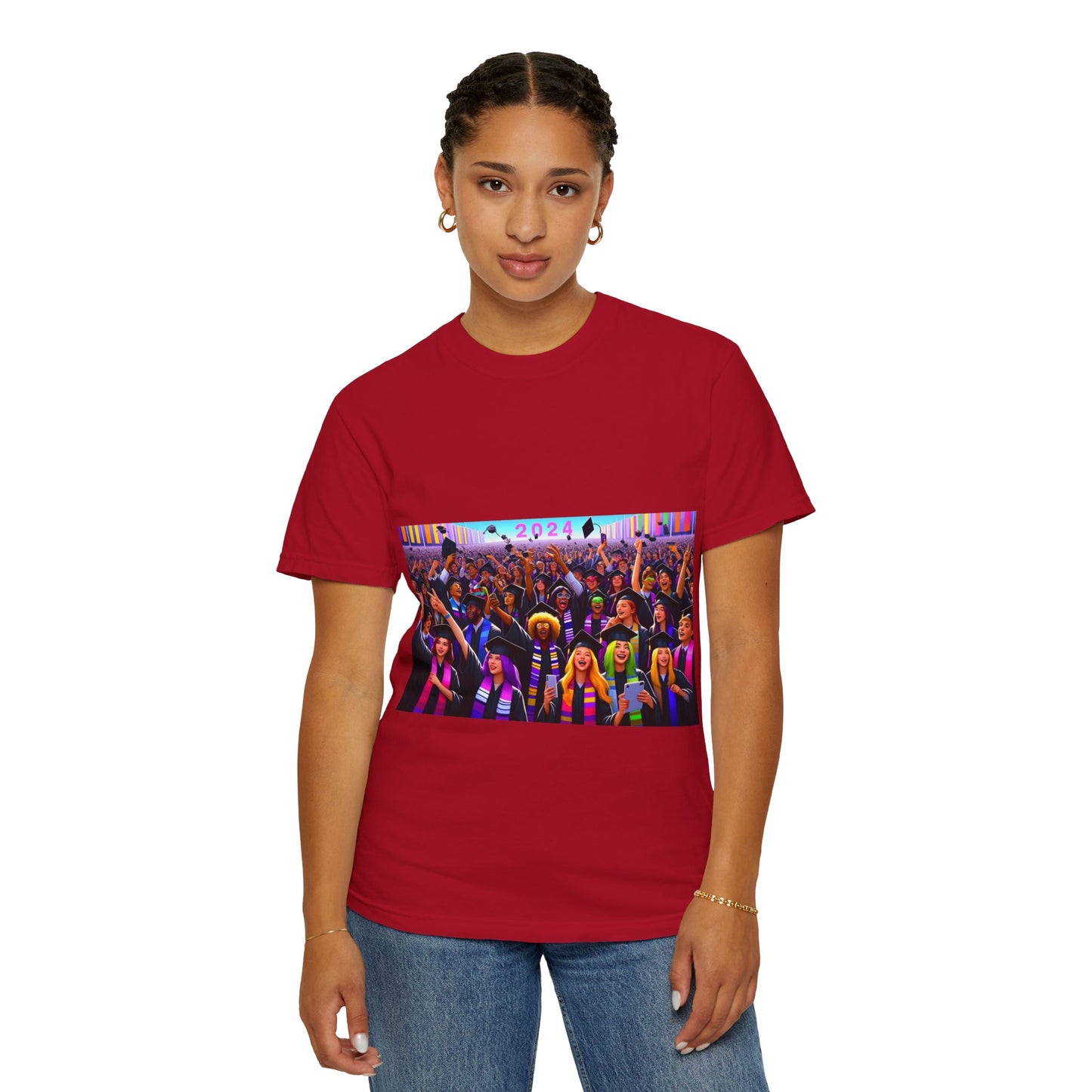 Class of 2024 - Unisex Garment-Dyed T-shirt