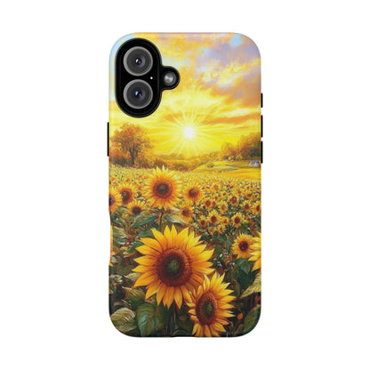 Sunflower Phone Case - Tough Case for Nature Lovers