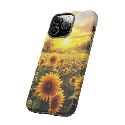 Sunflower Phone Case - Tough Case for Nature Lovers