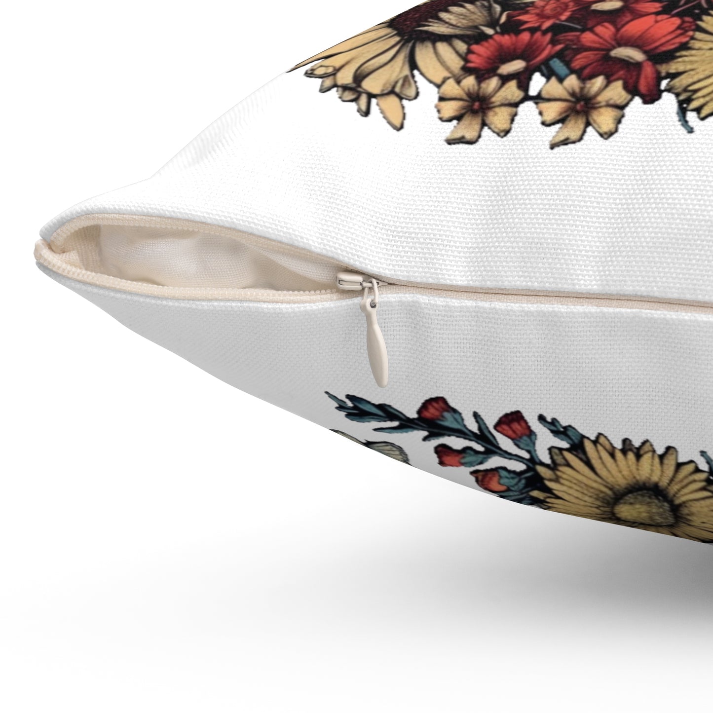 Spun Polyester Square Pillow