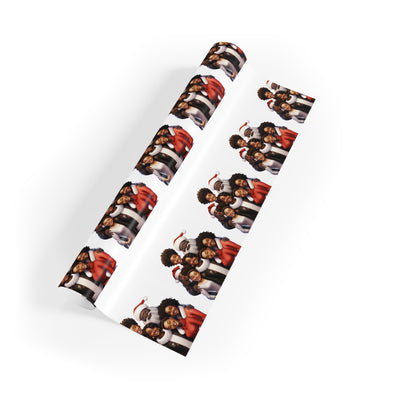 Holiday Gift Wrapping Paper Rolls, 1pc