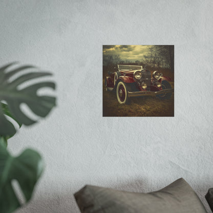 Satin and Archival Matte Posters- Vintage Cars