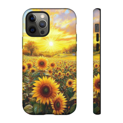 Sunflower Phone Case - Tough Case for Nature Lovers