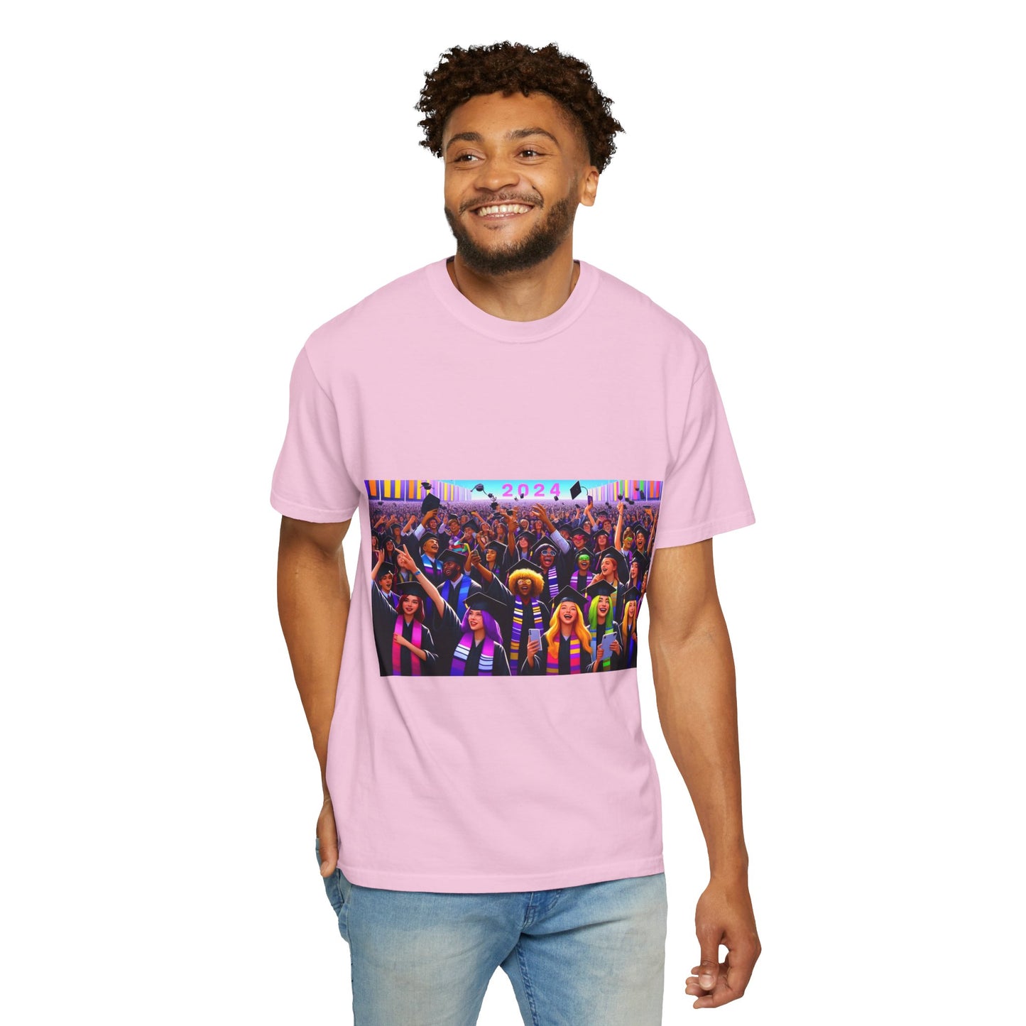 Class of 2024 - Unisex Garment-Dyed T-shirt