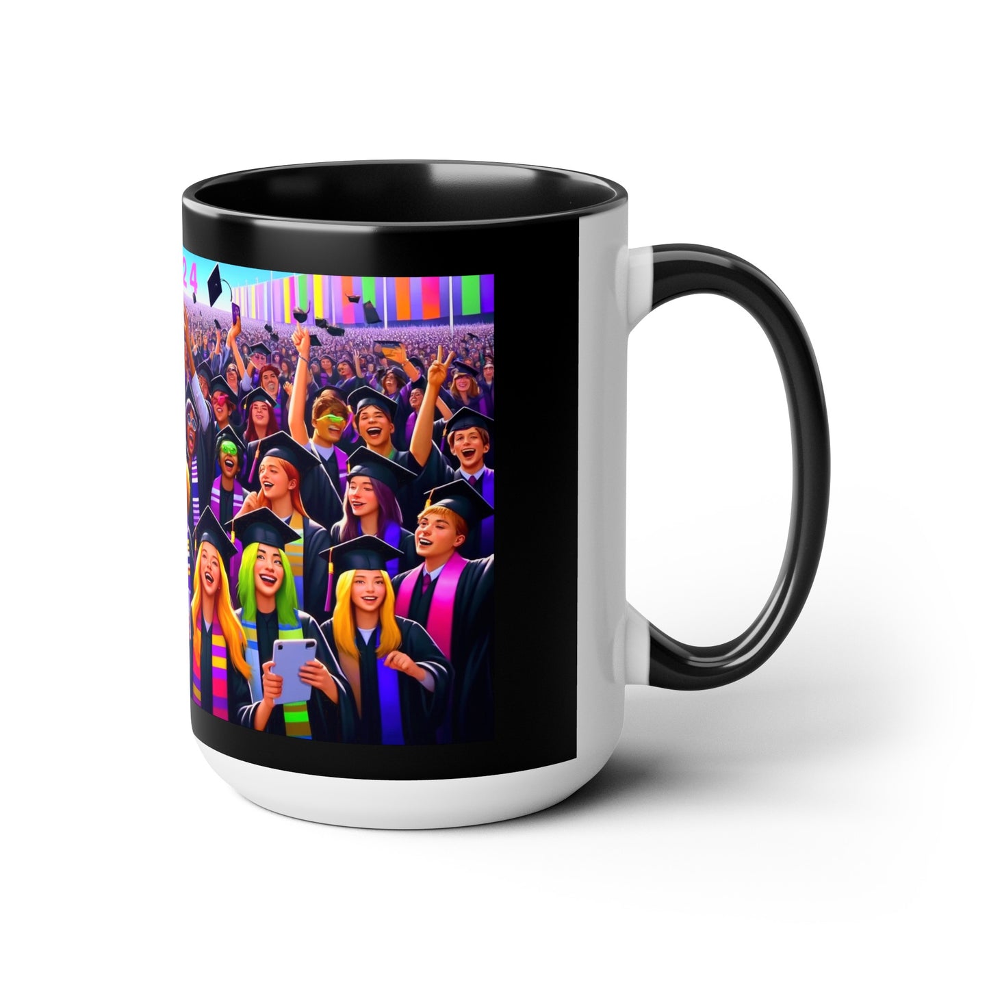 Copy of Two-Tone Coffee Mugs, 15oz