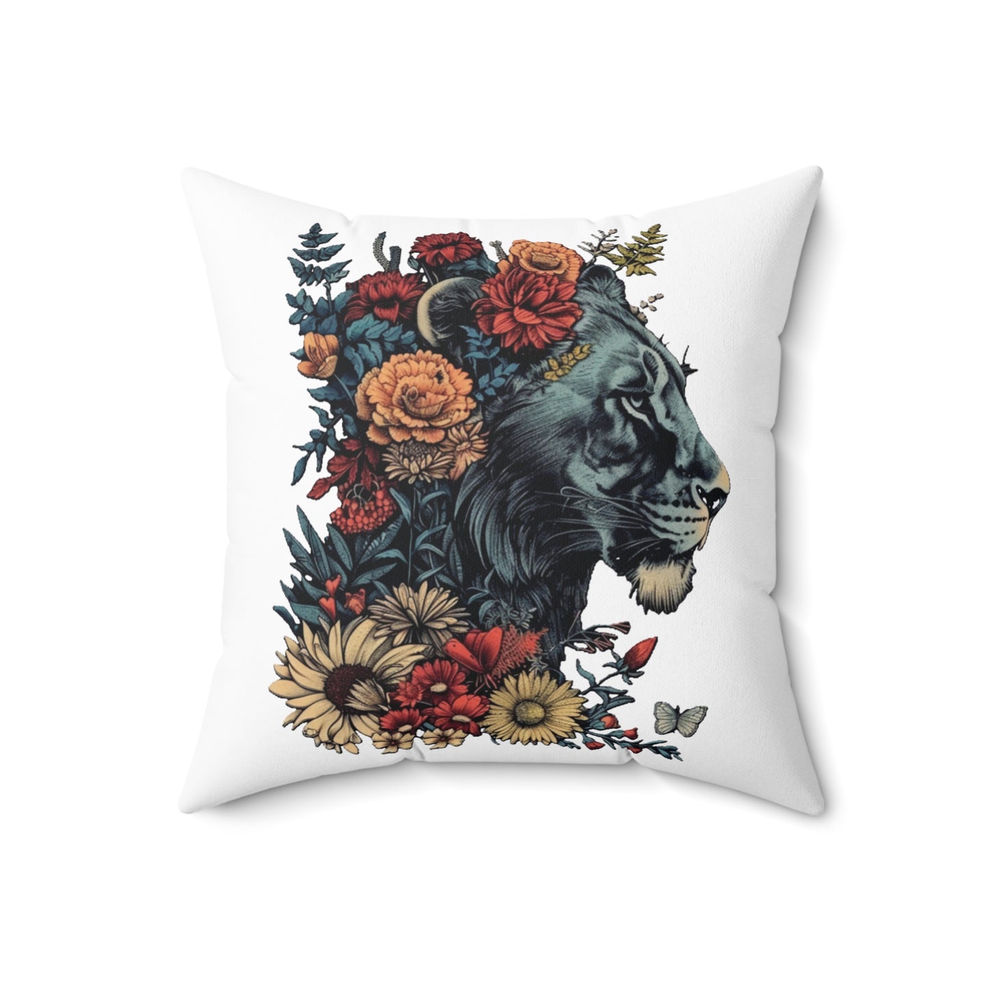 Spun Polyester Square Pillow