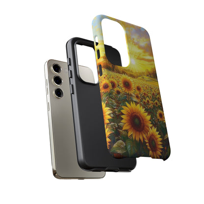 Sunflower Phone Case - Tough Case for Nature Lovers