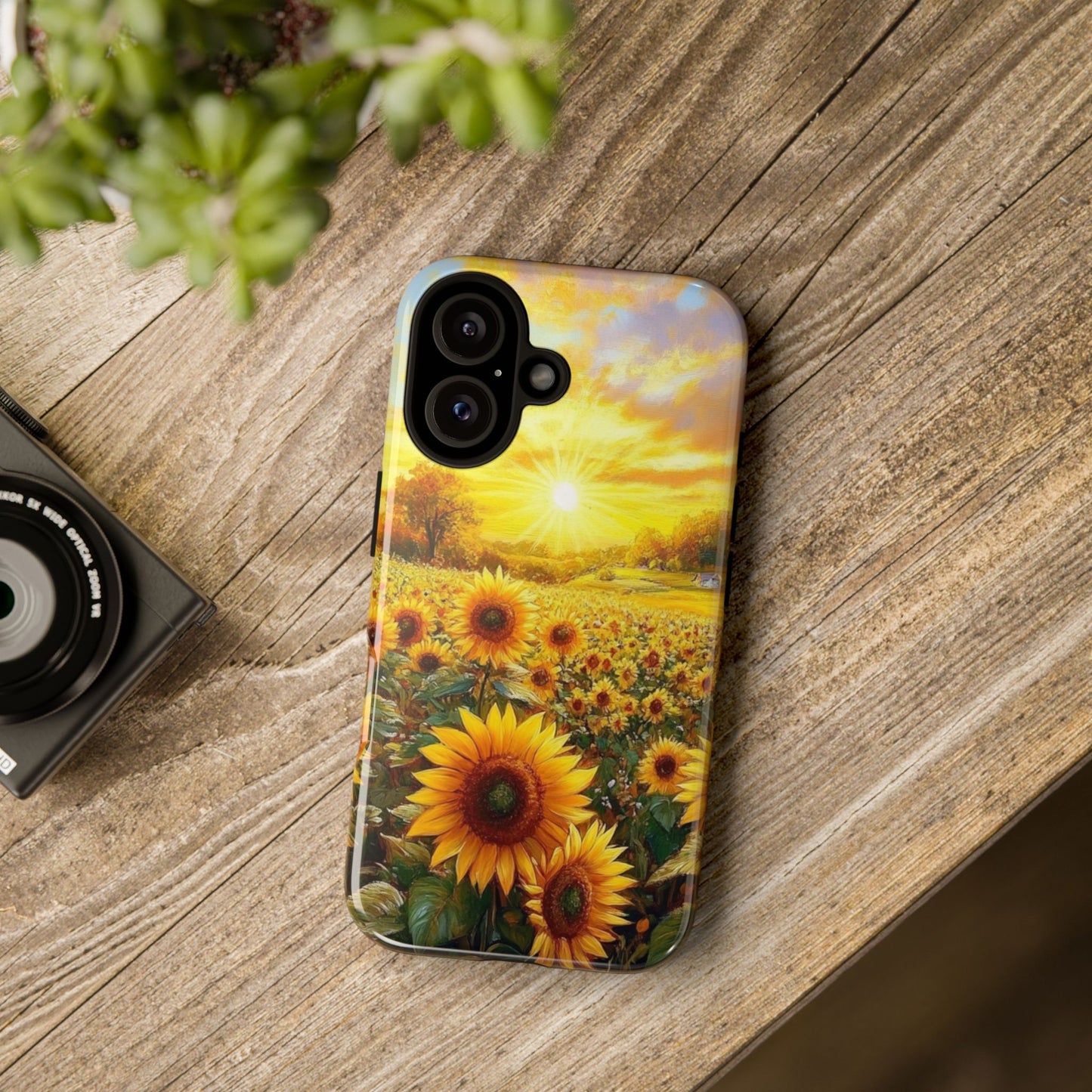Sunflower Phone Case - Tough Case for Nature Lovers