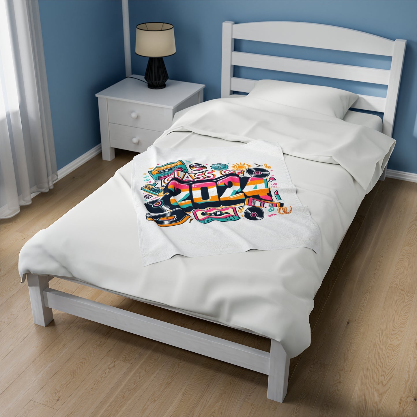 Class of 2024 - Velveteen Plush Blanket