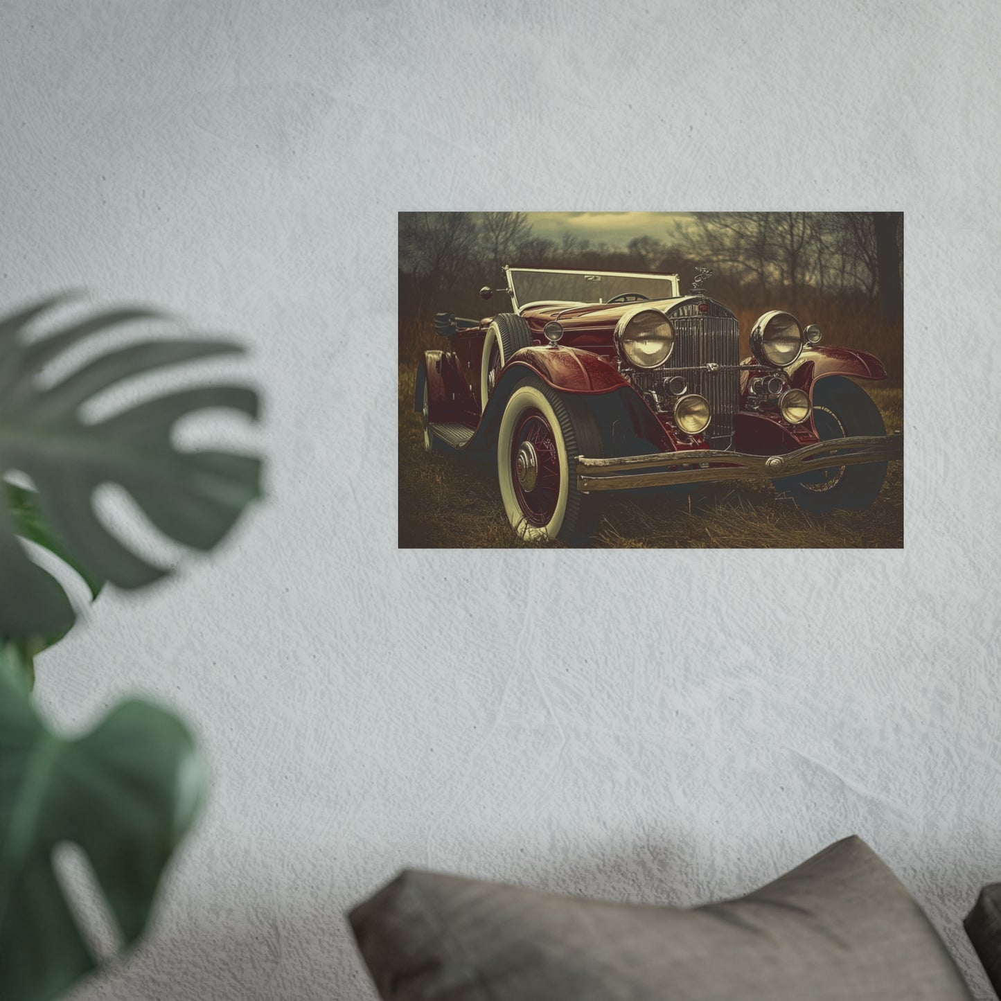 Satin and Archival Matte Posters- Vintage Cars