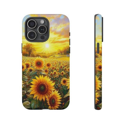 Sunflower Phone Case - Tough Case for Nature Lovers
