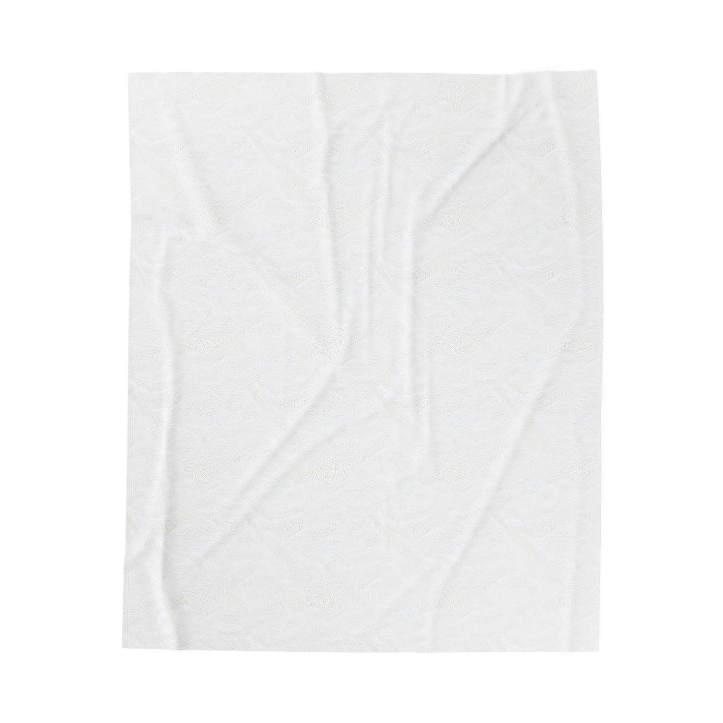 Heart Flowers - Velveteen Plush Blanket