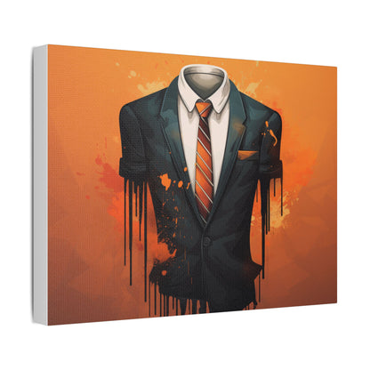 Stylish Abstract Canvas Art Print, Modern Wall Decor, Unique Gift, Home Office Artwork, Contemporary Design for Any Space