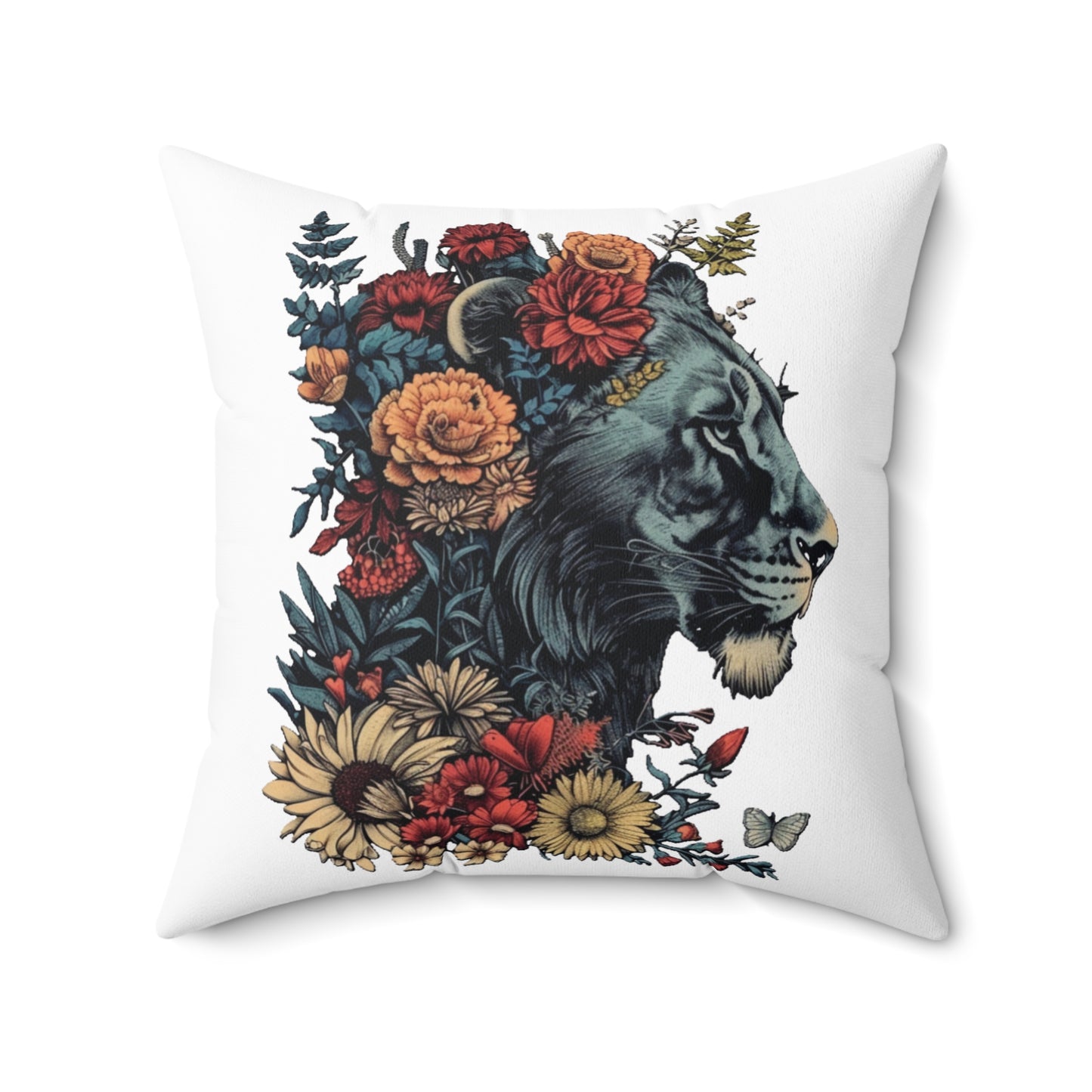 Spun Polyester Square Pillow
