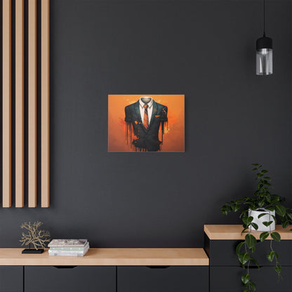Stylish Abstract Canvas Art Print, Modern Wall Decor, Unique Gift, Home Office Artwork, Contemporary Design for Any Space