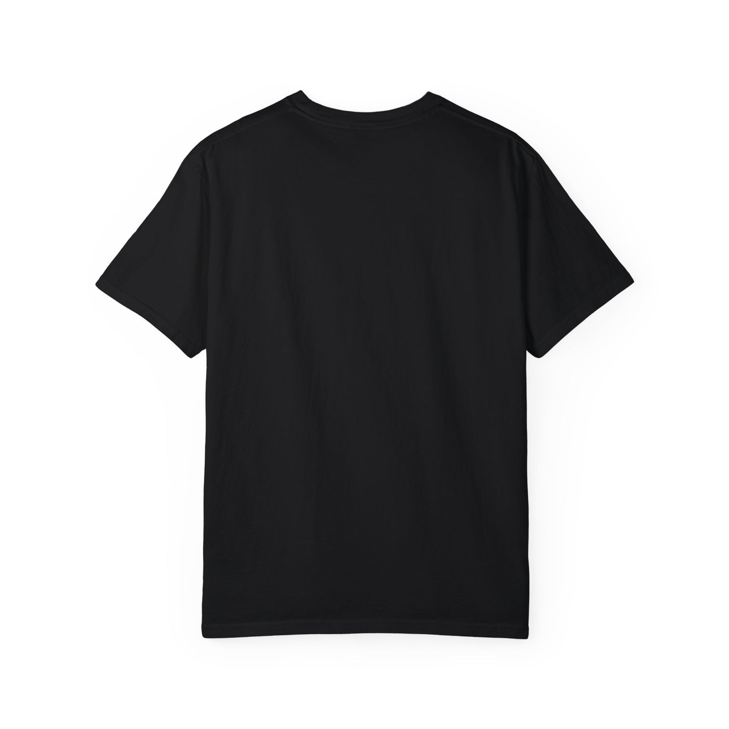 Lion with Floral Head Dress- Unisex Garment-Dyed T-shirt