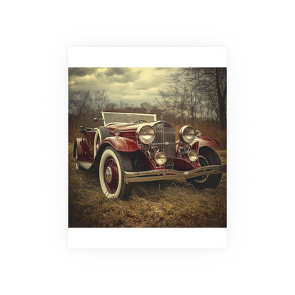 Satin and Archival Matte Posters- Vintage Cars
