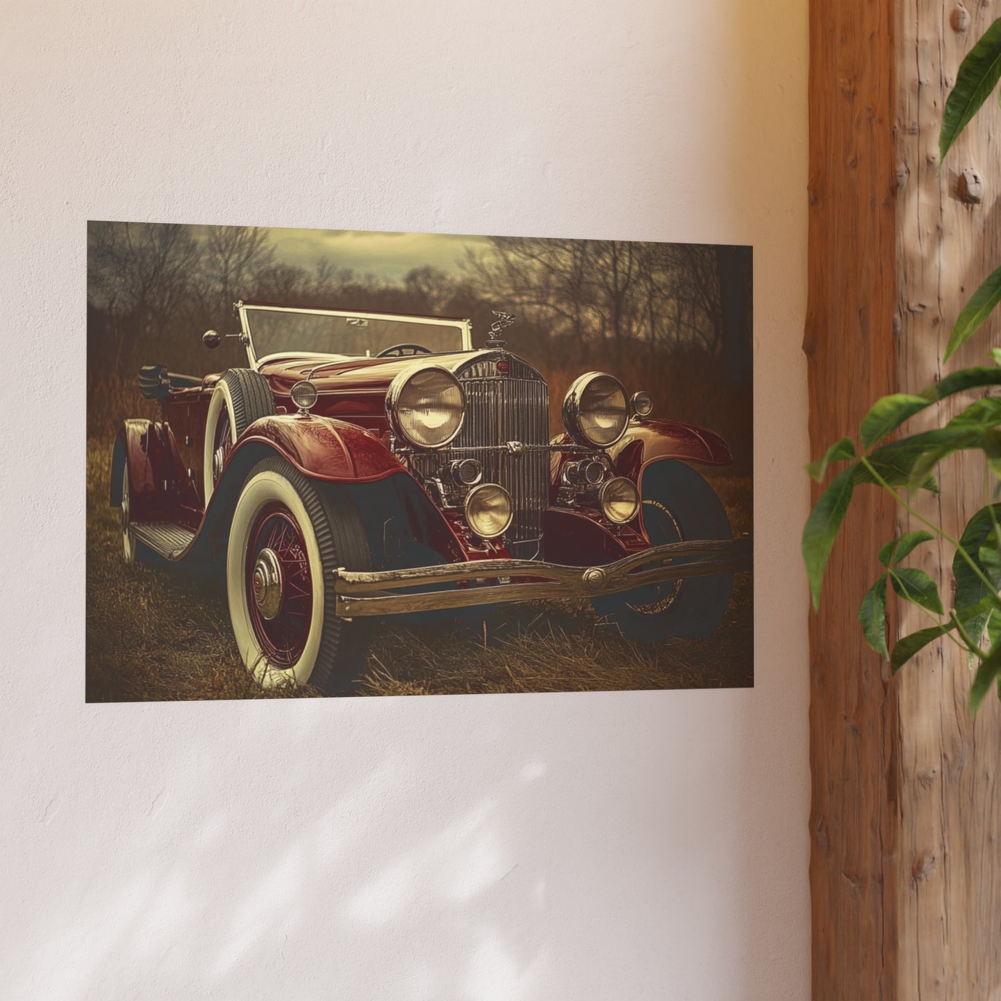 Satin and Archival Matte Posters- Vintage Cars