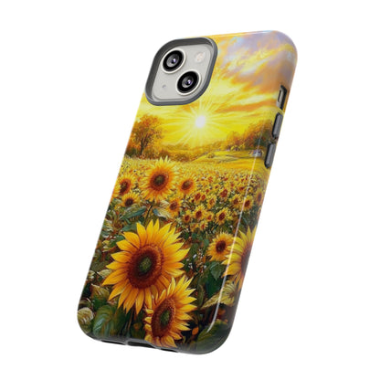 Sunflower Phone Case - Tough Case for Nature Lovers