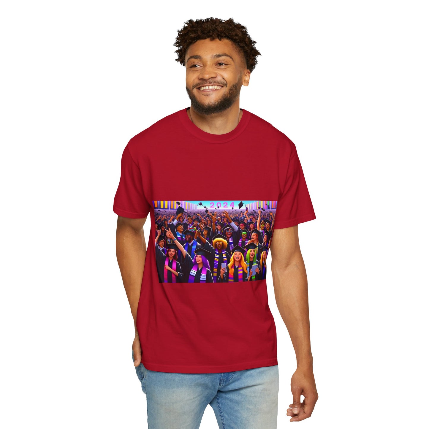 Class of 2024 - Unisex Garment-Dyed T-shirt