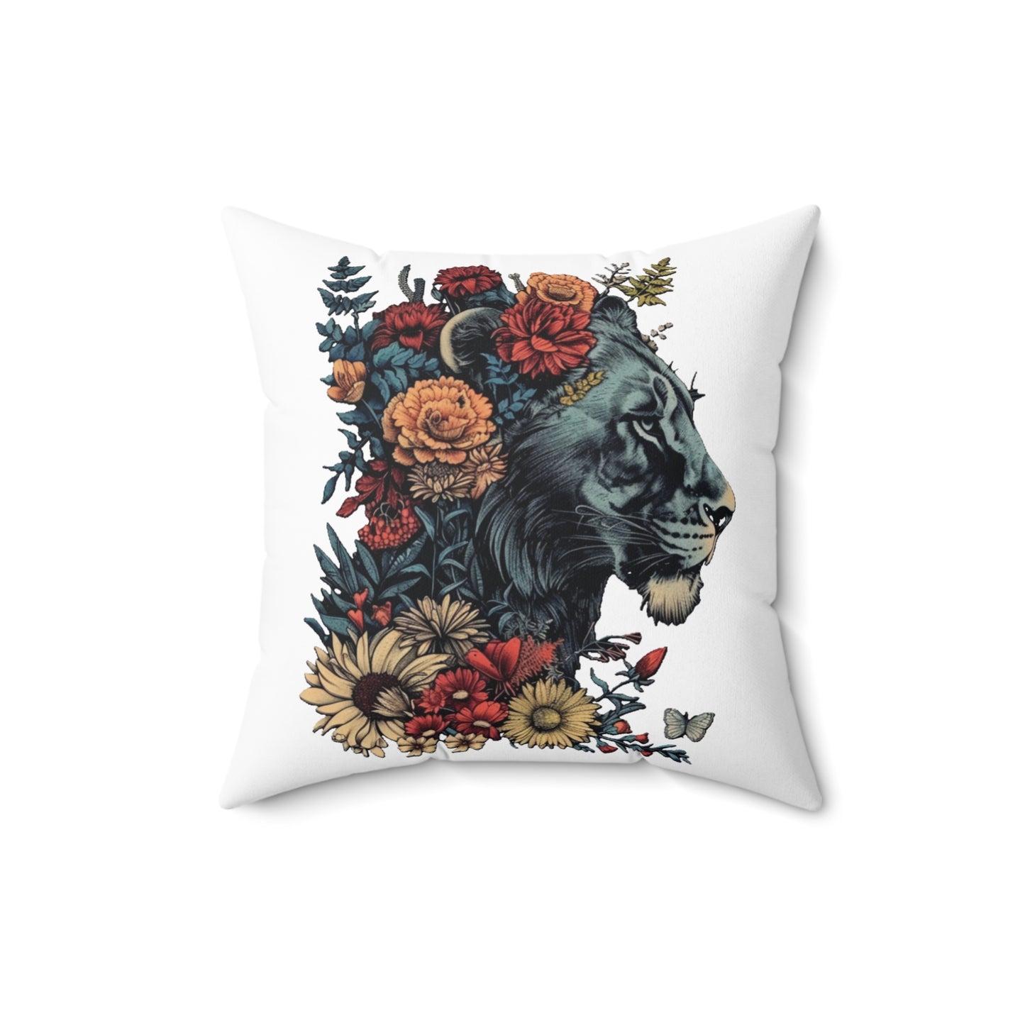 Spun Polyester Square Pillow