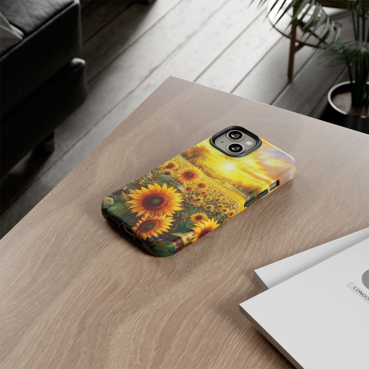 Sunflower Phone Case - Tough Case for Nature Lovers