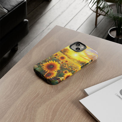 Sunflower Phone Case - Tough Case for Nature Lovers